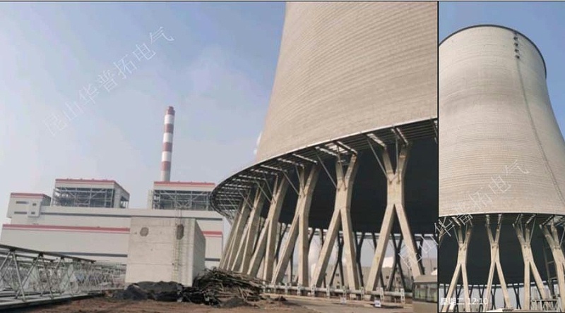 2019年12月份晉能孝義2*350MW低熱值煤發(fā)電工程施工現(xiàn)場圖