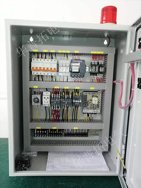 7.5KW風(fēng)機(jī)控制箱內(nèi)部安裝