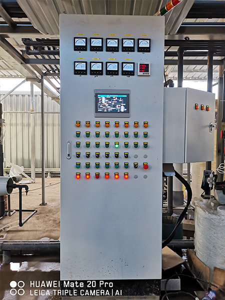 武漢長山口垃圾填埋場二期水處理項(xiàng)目PLC控制柜