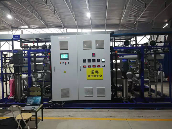 上海老港85噸廢水處理PLC變頻控制柜每天中試項目