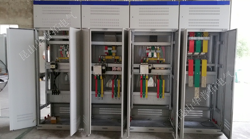 風機動力柜反面銅排裝配圖