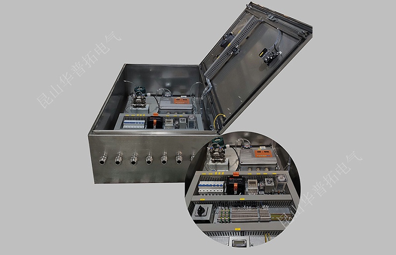 遠(yuǎn)程按鈕操作箱及遠(yuǎn)程PLC控制箱實(shí)拍圖