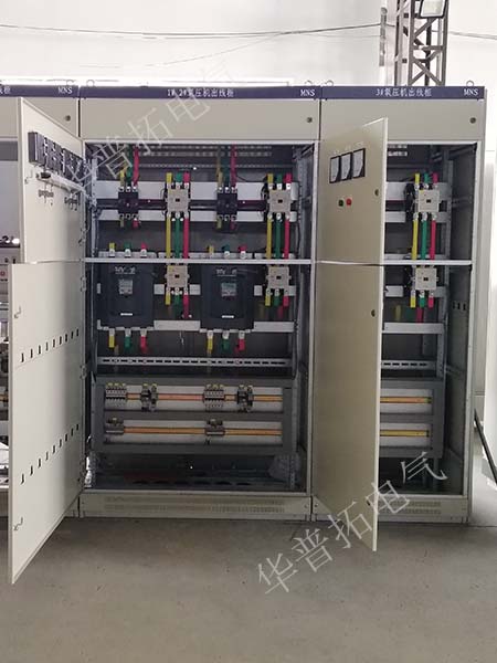 氧壓機出線柜內(nèi)部
