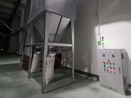 江蘇福潤達車間除塵系統(tǒng)18.5KW變頻風機柜項目案例