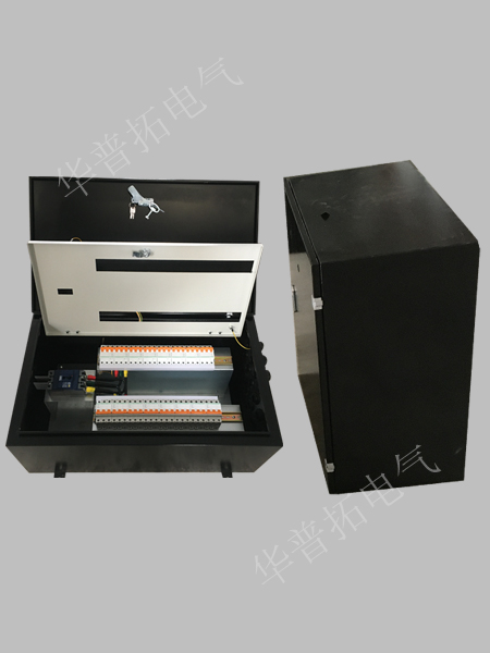 黑色施耐德配電箱