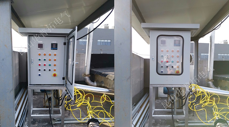 蘇州黃埔醫(yī)藥的除塵系統(tǒng)智能控制柜