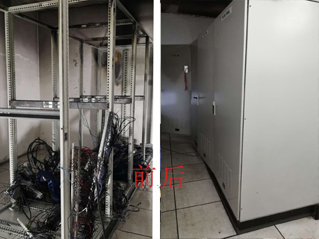 蘇州plc電氣柜改造前后對比圖