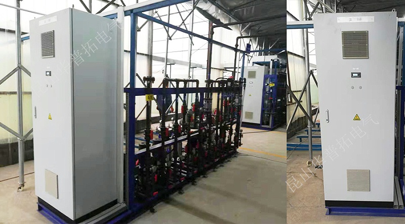 電氣智能控制柜安裝現(xiàn)場