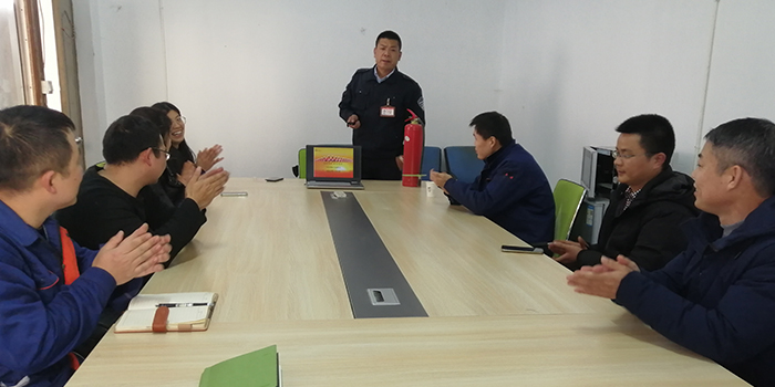 華普拓2021年春季消防培訓(xùn) 安全重于泰山