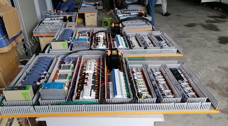 plc成套控制柜廠家華普拓電氣的接線布局