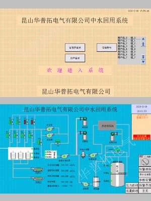 中水回用系統(tǒng)編程界面