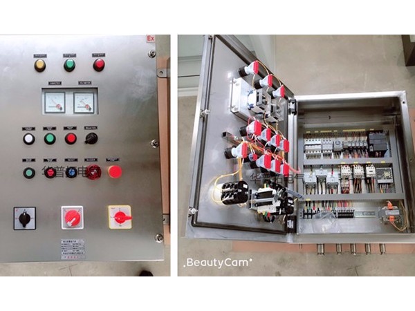 不銹鋼除塵防爆控制柜案例