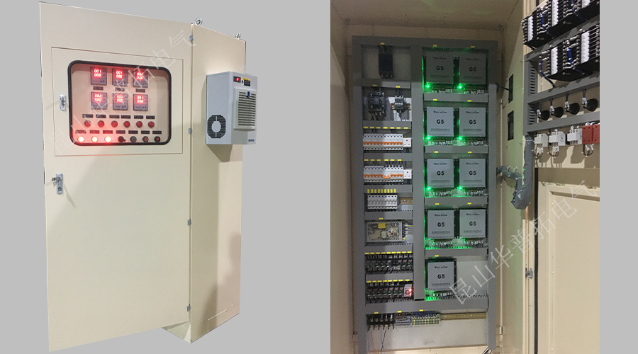 EDI電源柜通電測試中