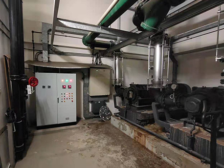 上海某商廈供水系統(tǒng)改造160KWABB軟起動柜